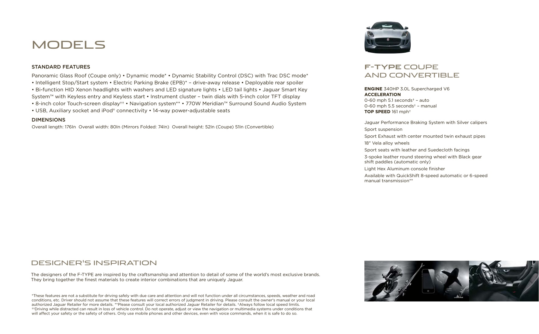 2016 Jaguar F-Type Brochure Page 11